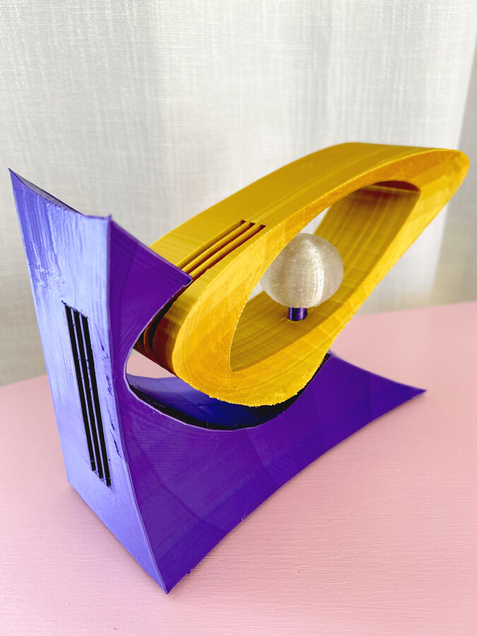 Orbiter — Purple & Gold
